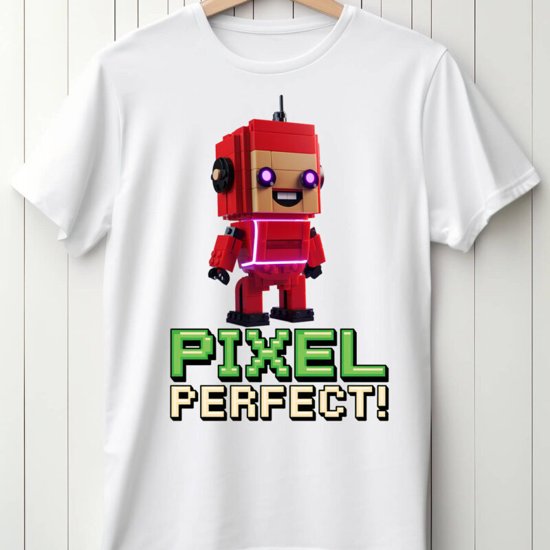 Pixel Perfect – Gamer Póló